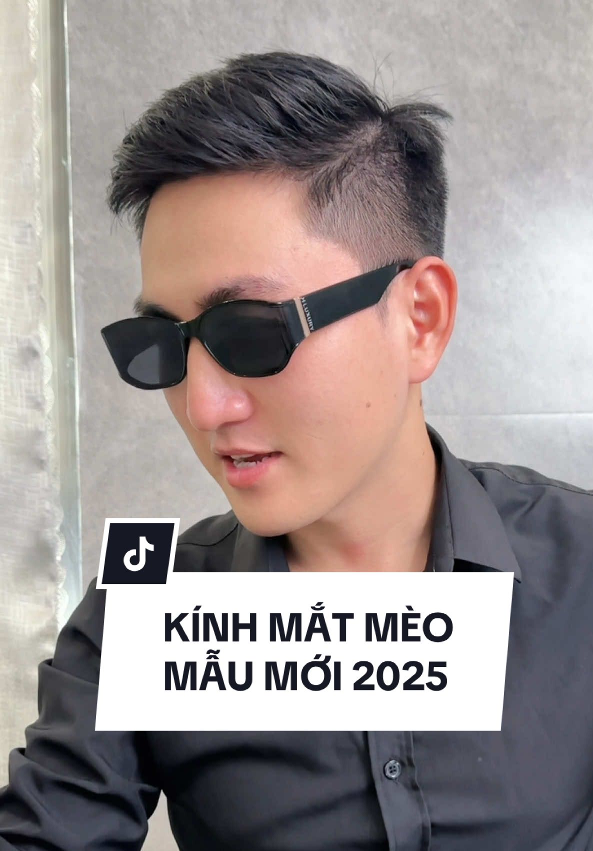Kính mắt mèo mẫu mới 2025 #review #kinhram #hluxury #thoitrang #phandangminhduc 