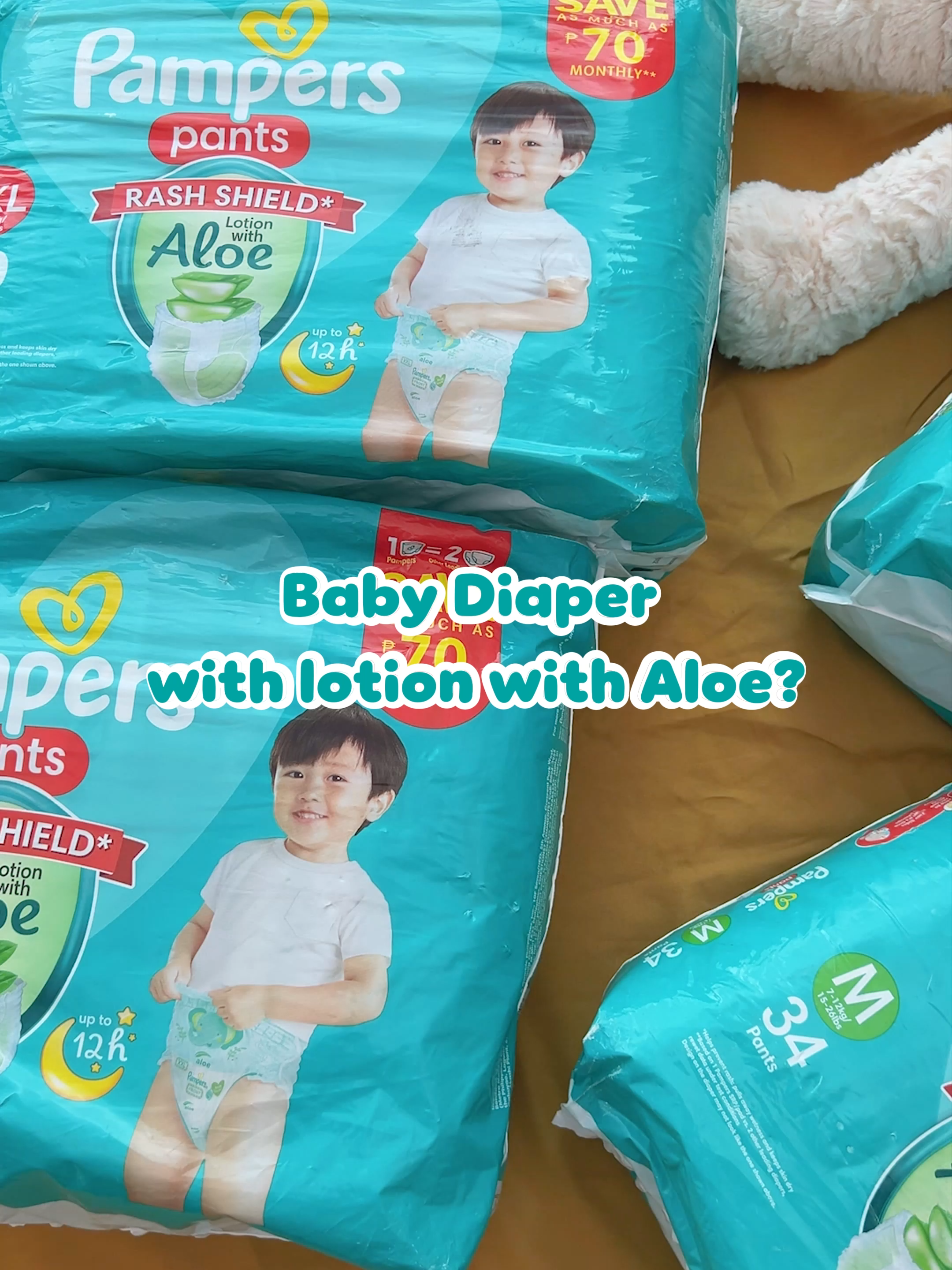 Mommies, alam niyo ba? May lotion with aloe na pala ang Pampers Baby Dry Pants! 🍼✨ Super soft, gentle, at may snug fit kaya comfy si baby kahit magkulit. Plus, dry & protected pa from rashes kahit puno! 💙 Sulit talaga for sigurista mommies — nasa basket na ang link, check out na! 🛒 #PampersPH #paydaysale #sulitmagingsigurista