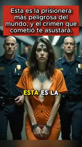 Esta es la prisionera más peligrosa del mundo, y el crimen que cometió te asustará. #usa #us #LearnOnTikTok #truestory 