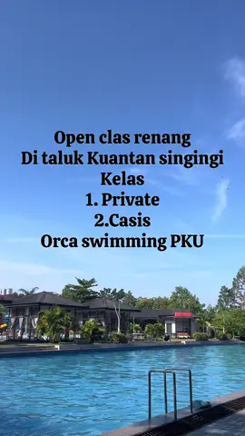 Open class renang 