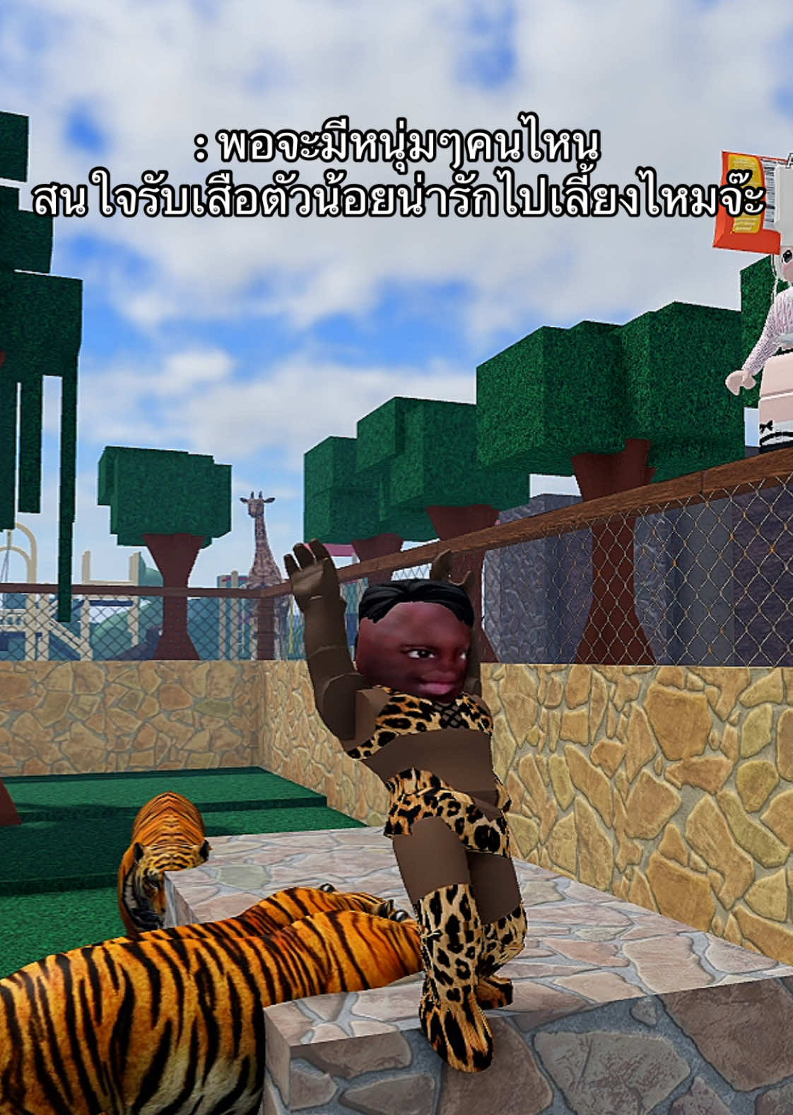 อยากเป็นเหยือหนุ่มๆ5555555#roblox #fyp 🐯