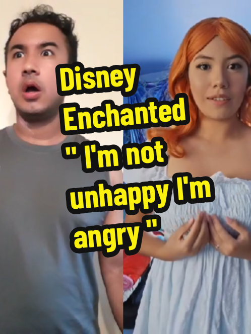 #duet with @Elektra Escobar Ok you know what you got to go! #99anthonyrodriguez #elektraescobar  #disneyenchanted  #enchanted  #gisselle  #disney #actingchallange  #foryoupage 