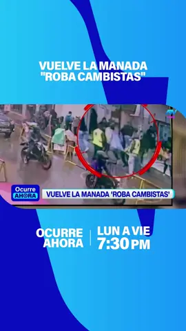 ➡️ Un violento robo en manada perpetrado por una banda de delincuentes motorizados tuvo como blanco a un grupo de cambistas en la cuadra 8 del jirón Montevideo, en Cercado de Lima #atvpe #noticiasperu #atvnoticias #manada #lima 