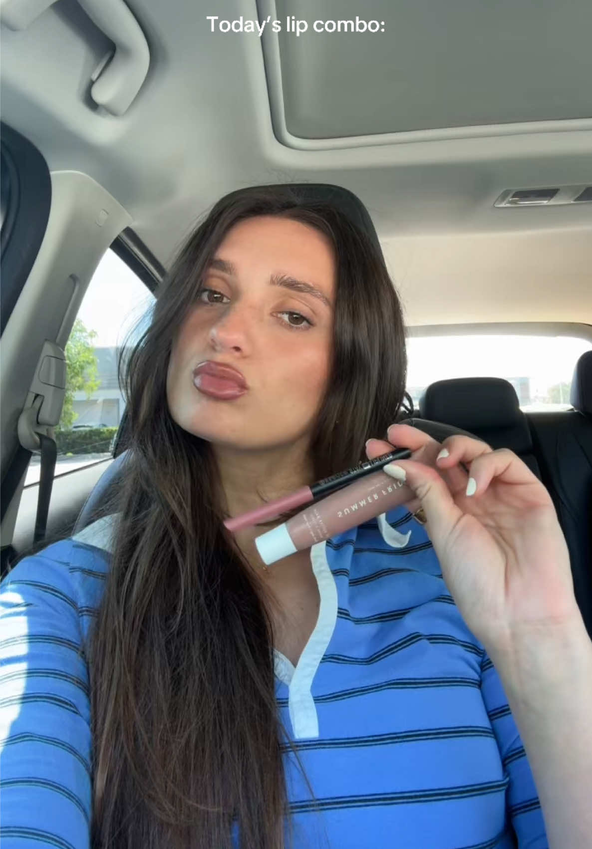 Almost the weekend‼️🍉♥️🍒👄 #lipcombo #fyp #summerfridays #essencecosmetics #lipgloss 