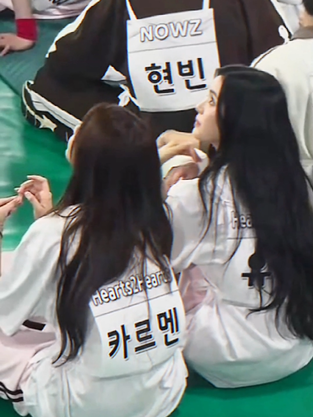 sepertinya ada banyak momen menuz berduaan di isac #CARMEN #yuha #hearts2hearts #menuz #fyp 