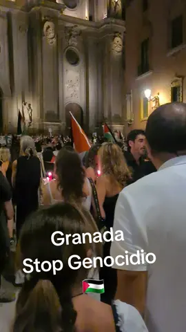 Granada grita en silencio : Paremos el genocidio contra Palestina, paremos esta locura. #stopgenocideingazar  🇵🇸 STOP GENOCIDIO