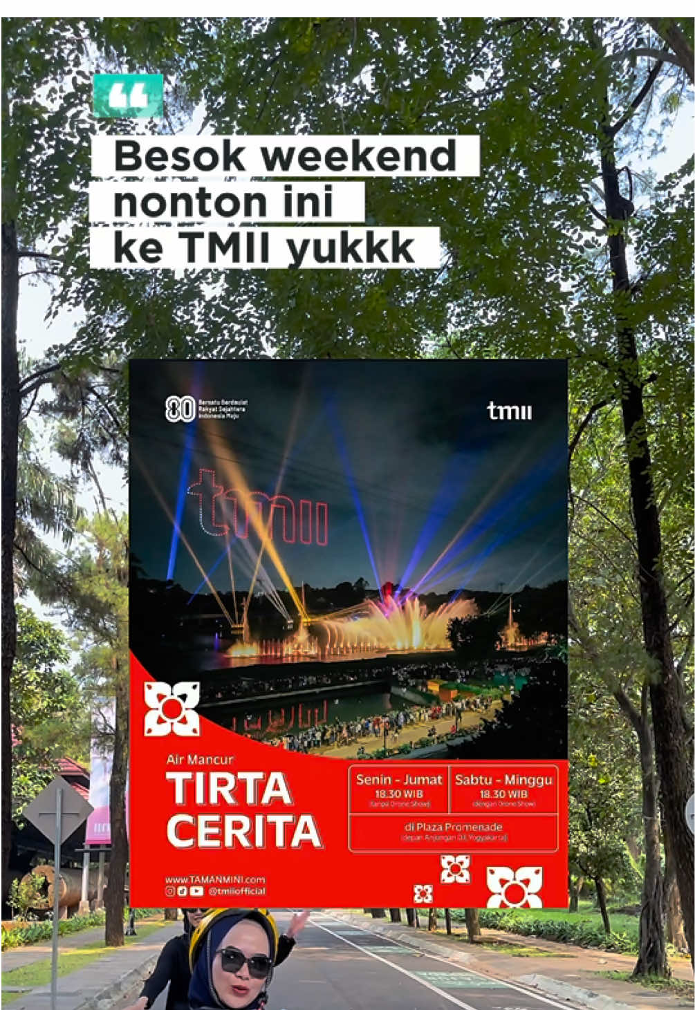 Sudah ada renacana main belum buat weekend besok besti?? Yukk kesini ajaaa ✨ #goacademyatraksi #tmii #tigerwonggo #tamanminiindonesiaindah #wisatajakarta 