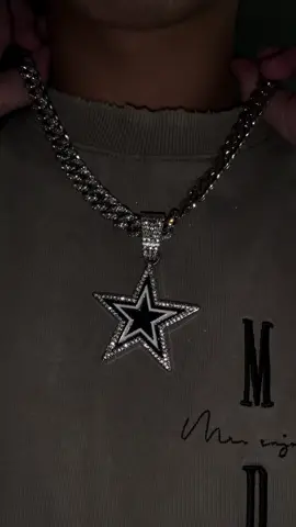 Star Design Pendant Necklace #unisex #hiphop #accessories #necklace #star #jewelry #fyp 