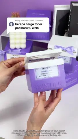 Jangan lupa exfoliate tau kalau nak kulit licin, halus dan mulus 💜 So cepat cepat grab sekarang ✨ Join LIVE SKINTIFIC sekarang 🥰 #skintific #skintificmy #skintificmalaysia #exfoliatingpadskintific #exfoliatingpad