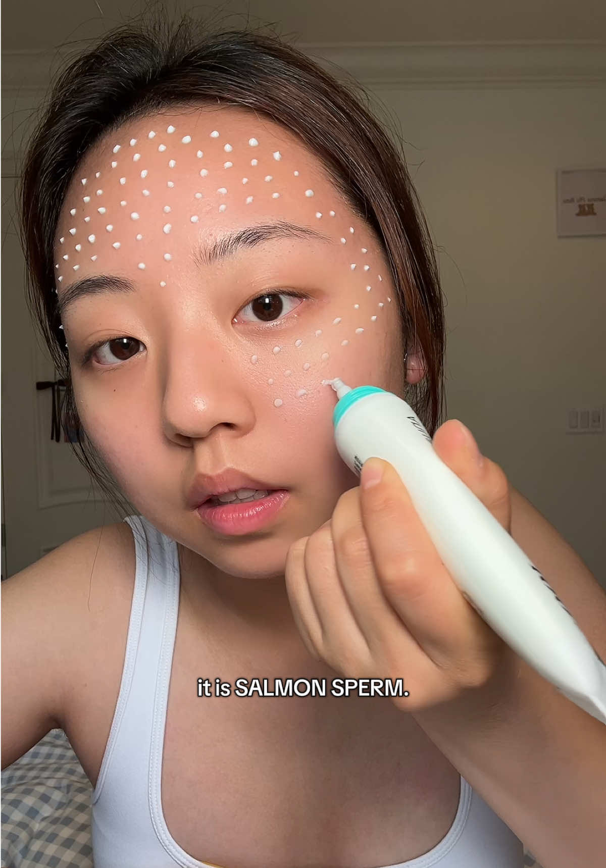 @anua_global PDRN Hylauronic Acid Cream made from Salmon DNA ✨🍣 #anua #anuapartner #skincare #koreanskincare #moisturizer 