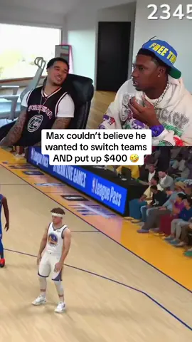 Max couldn’t believe Rob49 wanted to switch teams AND put up $400 🤣  #plaqueboymax 