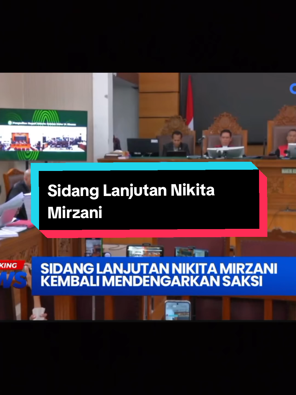 Sidang Lanjutan Nikita Mirzani, kata mimin mah wajar wajar aja sih toh yang di per4s juga mafia skincare kan🤭 kalo menurut kalian gimana? #sidang #nikitamirzani #viral #trending #fyp 