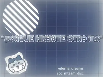 .gg/eternal dreams #join #disc #social #multifandom #pasteldechocolate @TikTok @tiktokglobal @TikTok España 