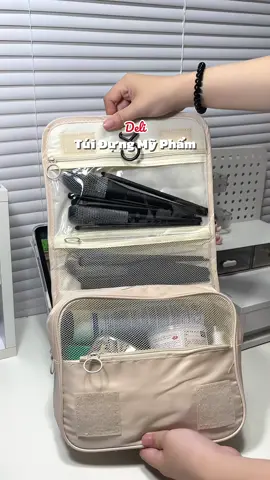 túi đựng mỹ phẩm #deli #unboxing #zieunbox #fyp 