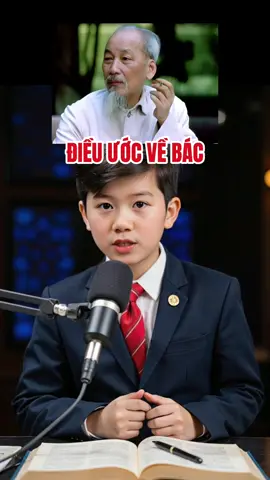 Con có 1 điều ước về bác Hồ 