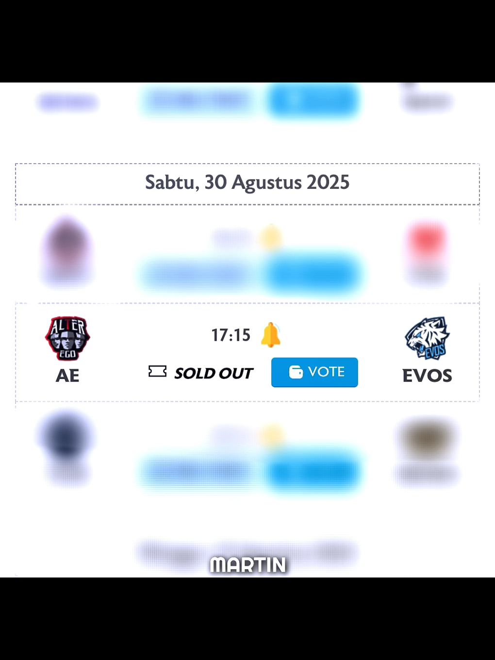 ae vs evos 🥶 #alterego #evosesports #mplindonesia #martinmewing #fypage 