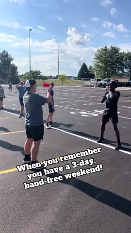 Hope everyone enjoys the long weekend! Next week is a SHOW WEEK!! #marchingband #laborday #dayoff 