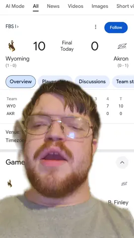 #greenscreen Wyoming with the struggle win #footballtiktok #football #CollegeFootball #wyoming 