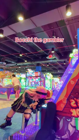 LETS GO GAMBLING #bocchitherock #cosplay #arcade #alpha #ryo @✮staryu as RYO CHANNNN