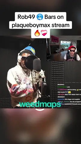 Rob49 fire bars on max stream #rob49 #plaqueboymax #twitchclips #viral #fyp 
