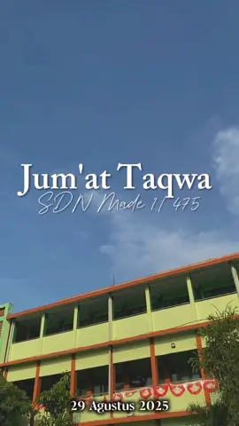 🌸 Jumat Taqwa 🌸 Pagi ini SDN Made I/475 melaksanakan kegiatan Jumat Taqwa dengan penuh khidmat. Diawali dengan sholat dhuha berjamaah, dilanjutkan dengan istighosah bersama, semoga membawa keberkahan dan menumbuhkan iman serta taqwa pada seluruh warga sekolah 🤲✨ Semoga kebiasaan baik ini menjadikan anak-anak kita generasi berakhlak mulia dan selalu mendapat ridho Allah SWT. @dispendiksby @muntiqoh #dispendiksby #sekolahramahanak #sekolahadiwiyata #jumattaqwa #sdnmadesby 
