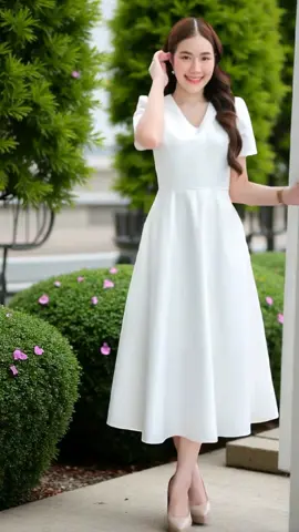 [LUXURY707] LX8117 ชุดออกงานแข#เดรสสวยๆ #เดรส 