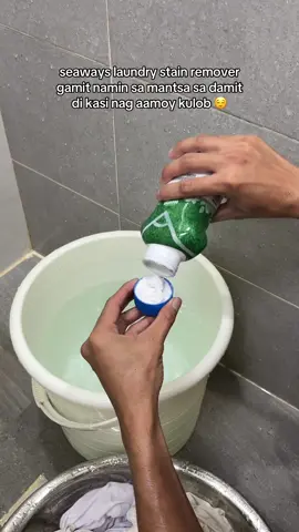di na mahirap maglaba ng damit na may stains #laundrytok #seaways #seawayslaundrystainremover #laundrystainremover #stainremover 