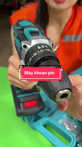 Máy khoan pin #thanhmai92 #maykhoanpin 
