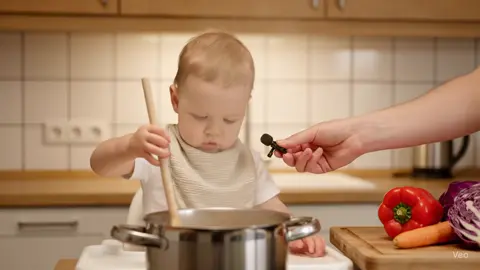 Warum kochst du? 😂 #ki #viral #lustig ##deutsch# #babytiktok