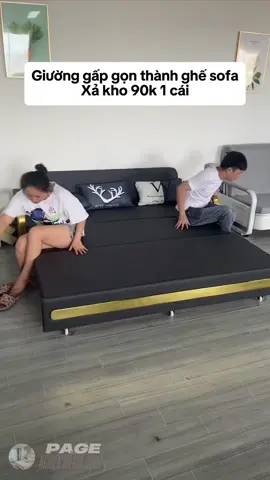 Giường gấp gọn thành ghế sofa