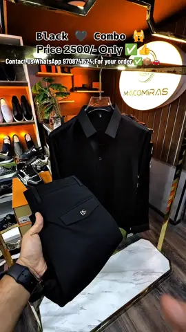 Black 🖤 Combo 😮  price :- 2500/-  Size :- All Location:- Jhapa  #trustedshop #onlinebusiness #deliveryallovernepal🇳🇵 #fyp Contact us WhatsApp 9708741524;For your order ✅📦🚗