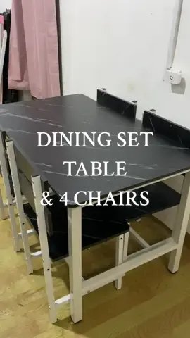 Dining table with 4 chair  #diningset #diningtable #diningtablewithchairs #4seater 