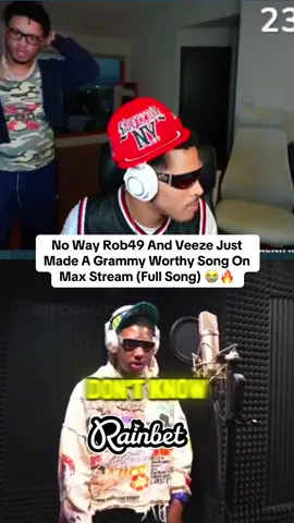 No Way Rob49 And Veeze Just Made A Grammy Worthy Song On Max Stream (Full Song) 😭🔥 #plaqueboymax #veeze #rob49 #fyp #viral 