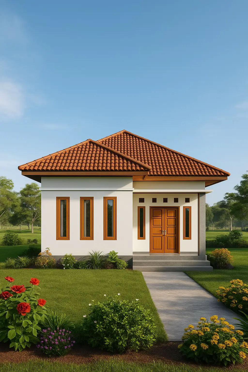Inspirasi Desain Rumah Satu Lantai #desainrumah #rumahminimalis #dekoruma15 