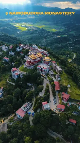 📍NAMOBUDHDA MONASTERY🍃🏔️ #exporenepal #traveltiktok #panautivillage #kavrepalanchok 