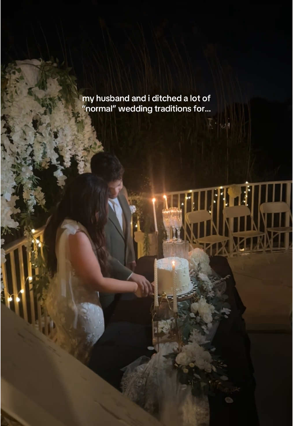 our wedding memories are so special 🕊️ #wedding #younglove #FL #newlyweds 
