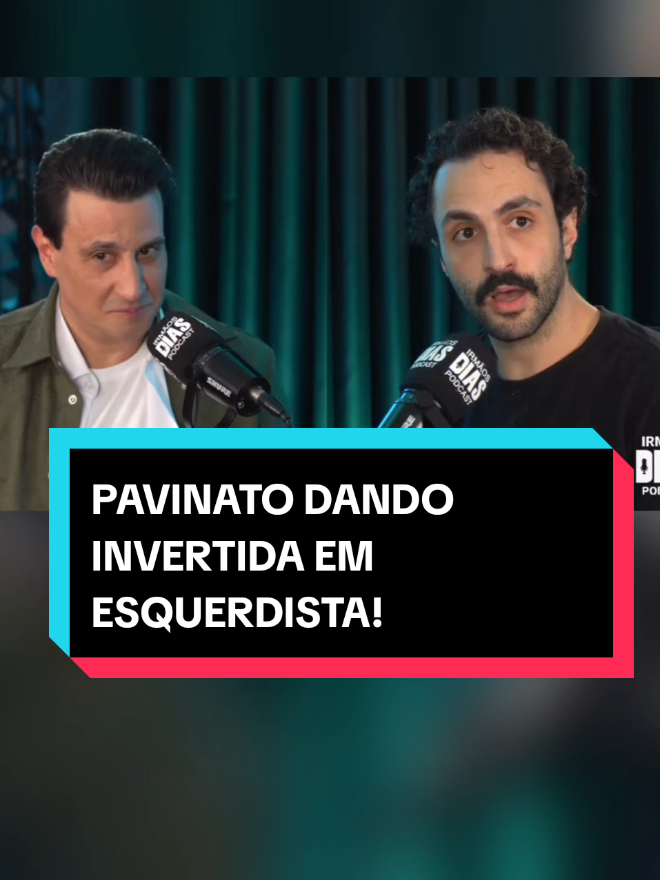 PAVINATO DANDO AQUELA INVERTIDA IRÔNICA PRA CIMA DE ESQUERDISTA! 