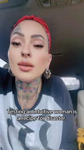 Not a move or an energy shift goes unnoticed ✨#wlw #tattooed #intuitive #witchtok #tattooedwoman 