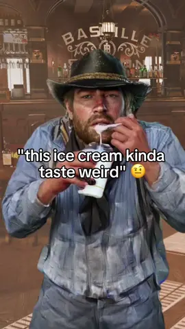 oh.. #rdr2 #reddeadredemption2 #arthur #arthurmorgan #dutch #dutchvanderlinde #icecream #weird #funny #meme #fyp #foryoupage
