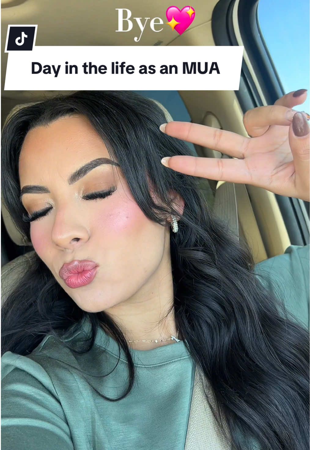 Spend the day with me as an MUA!!🤍 #fyp #mua #makeuptransformation #contentcreator #makeuptok 