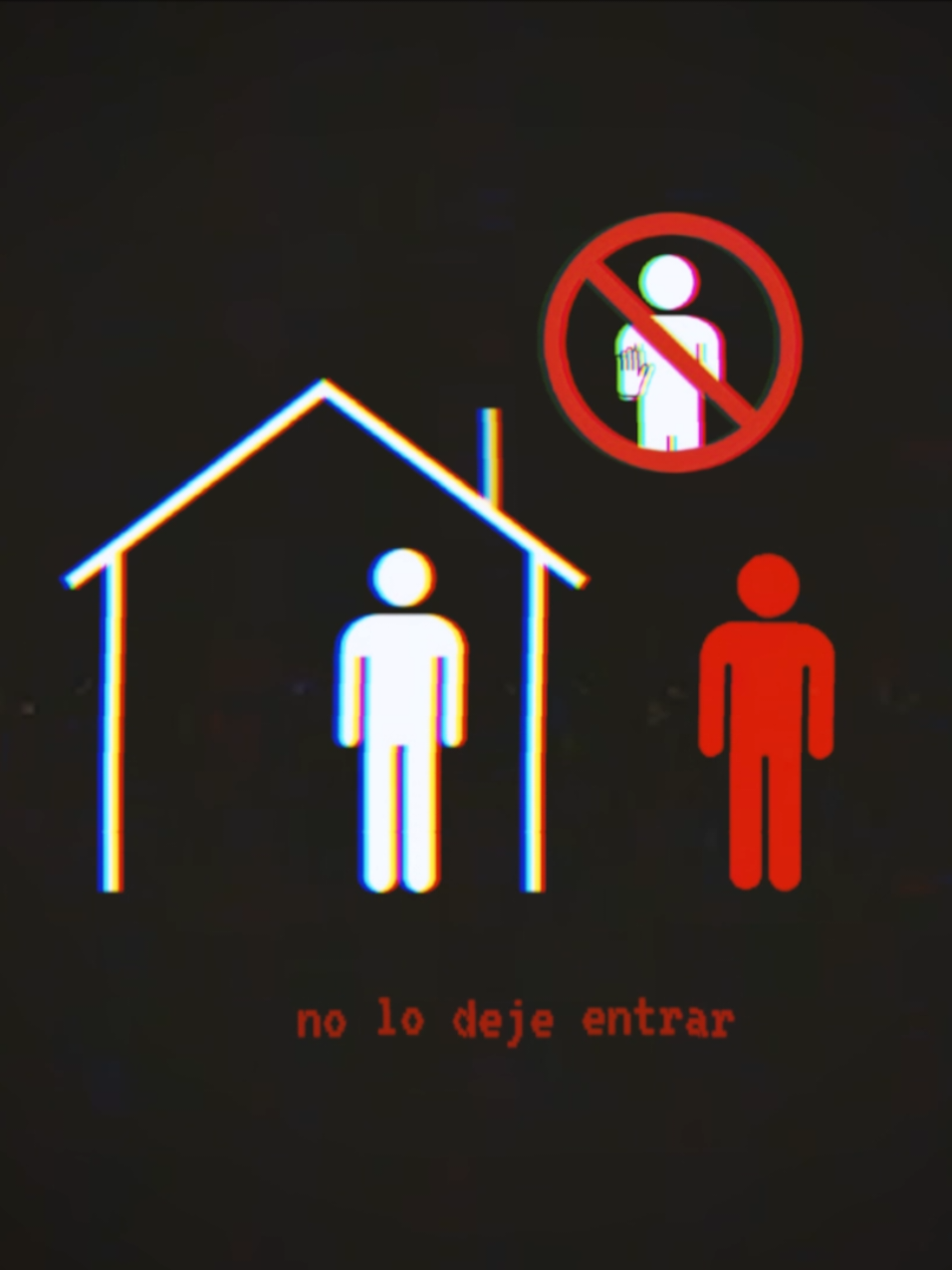 Si ves a alguien igual a ti afuera, No abras la puerta. #horroranalogico #terroranalogico #terror #suspenso 