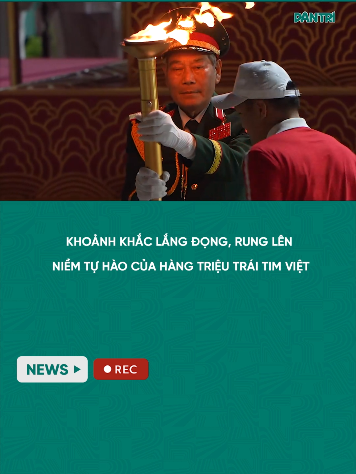 Khoảnh khắc lắng đọng, rung lên niềm tự hào của hàng triệu trái tim Việt #dantrinews #xuhuong #LearnOnTikTok #TetDocLap #RangRoVietNam #ProudVietNam