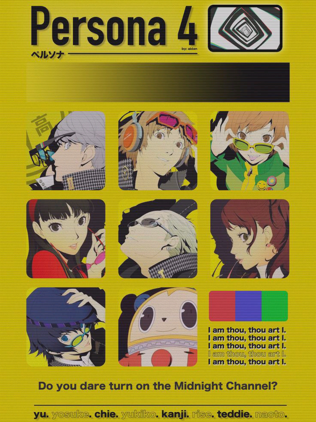 Playing Persona 4 Golden is one of best experience in my life #persona4golden #peaksona4 #atlusgames #yunarukami #p4g 