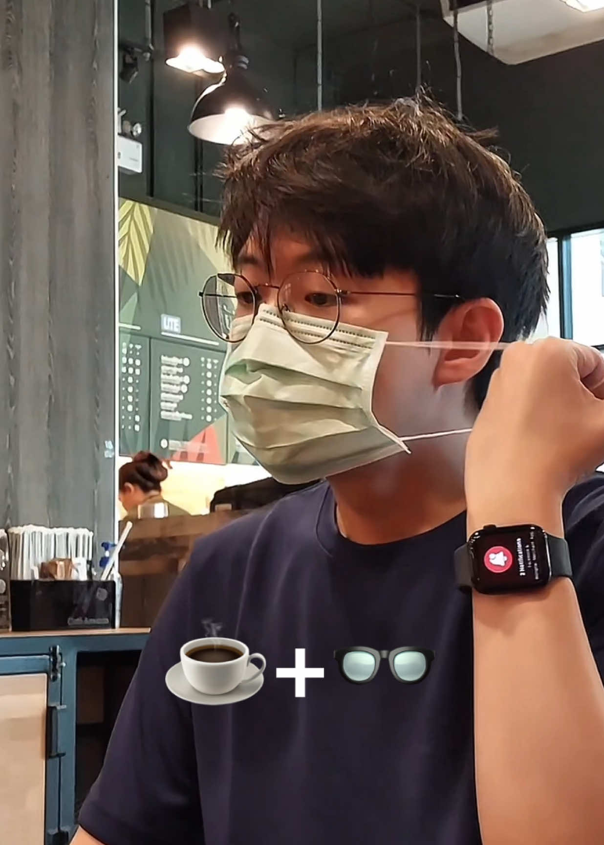 จริงๆแอดมินมากินกาแฟฟรีค่ะ😂 #หมอฮอลล์ #หมอฮอลล์goodwill #หมอหล่อ #หนุ่มแว่น #หนุ่มตี๋ 