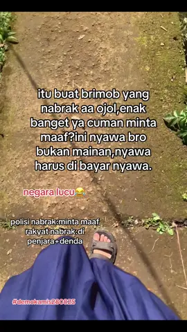 #brimobgila#demo #negarasakit 