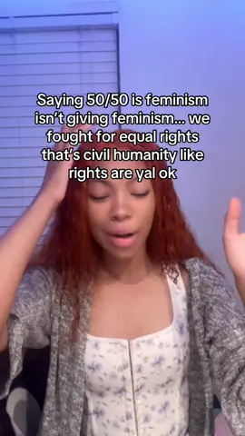 Equating wanting to be able to vote and not be graped by your husband cuz your more property thank person is not the same as wanting a provider in a partner….. #blackwomen #africanamerican #womanism 
