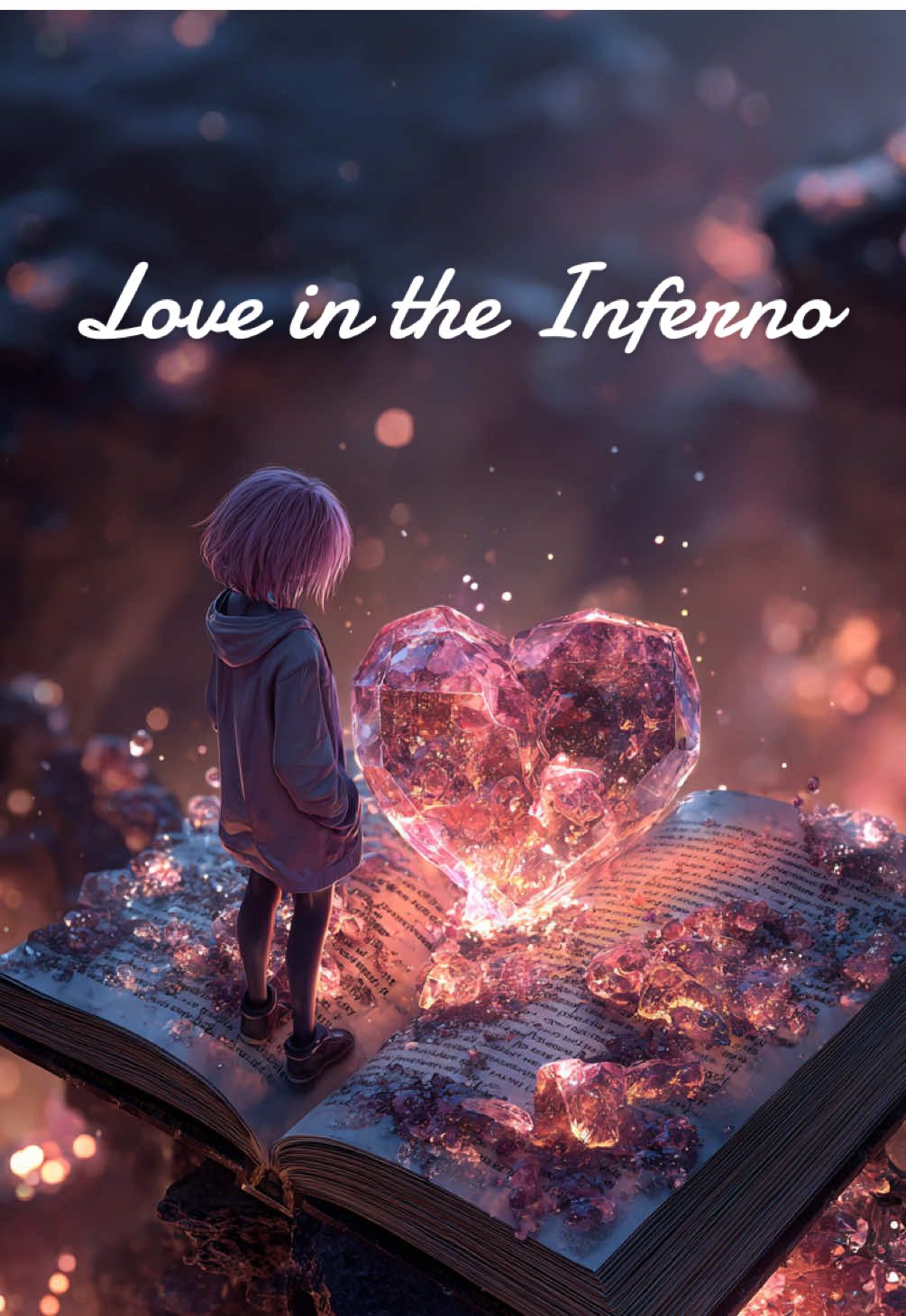 Love in the Inferno🔥 The path to true love is never easy. Sometimes, you have to walk through fire to find your forever. 🔥 Will you brave the heat for your true love?  #fantasy #fairytail #storybook #TrueLove #findyourforever 