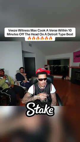 Veeze Witness Max Cook A Verse Within 10 Minutes Off The Head On A Detroit Type Beat🔥🔥🔥🔥🔥🔥#plaqueboymax #veeze #fyp 