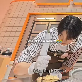 clumsy but funny and cute!!😭😭 even host joon gave up hahaha!! I need more cooking shows with them!!!😭🫶🏻  ‼️don't forget to collect and vote treasure in every voting app‼️ #junkyu #jeongwoo #junghwan #treasure #BYOB 