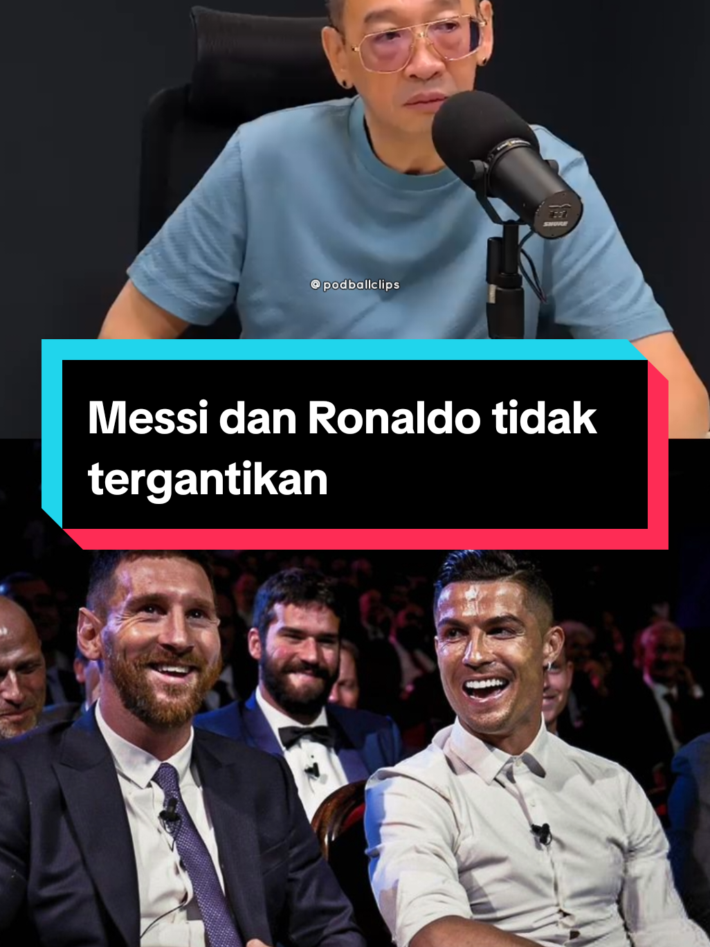 tidak ada yang bisa menggantikan peran Messi dan Ronaldo di masa depan  #coachjustin #messi #ronaldo #football #fyp 